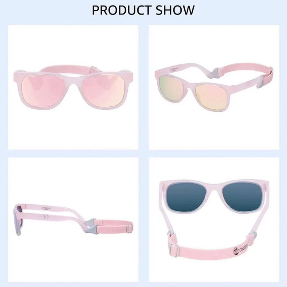 Kids Sunglasses - Pink and Yellow